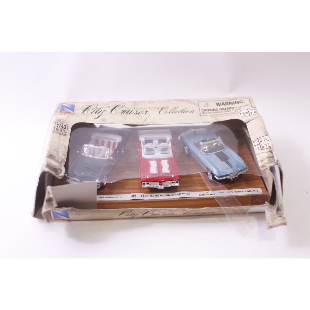 NewRay, City Cruiser, Toy Car, Pontiac, Oldsmobile, Chevrolet, ~ 250729-WH 1339